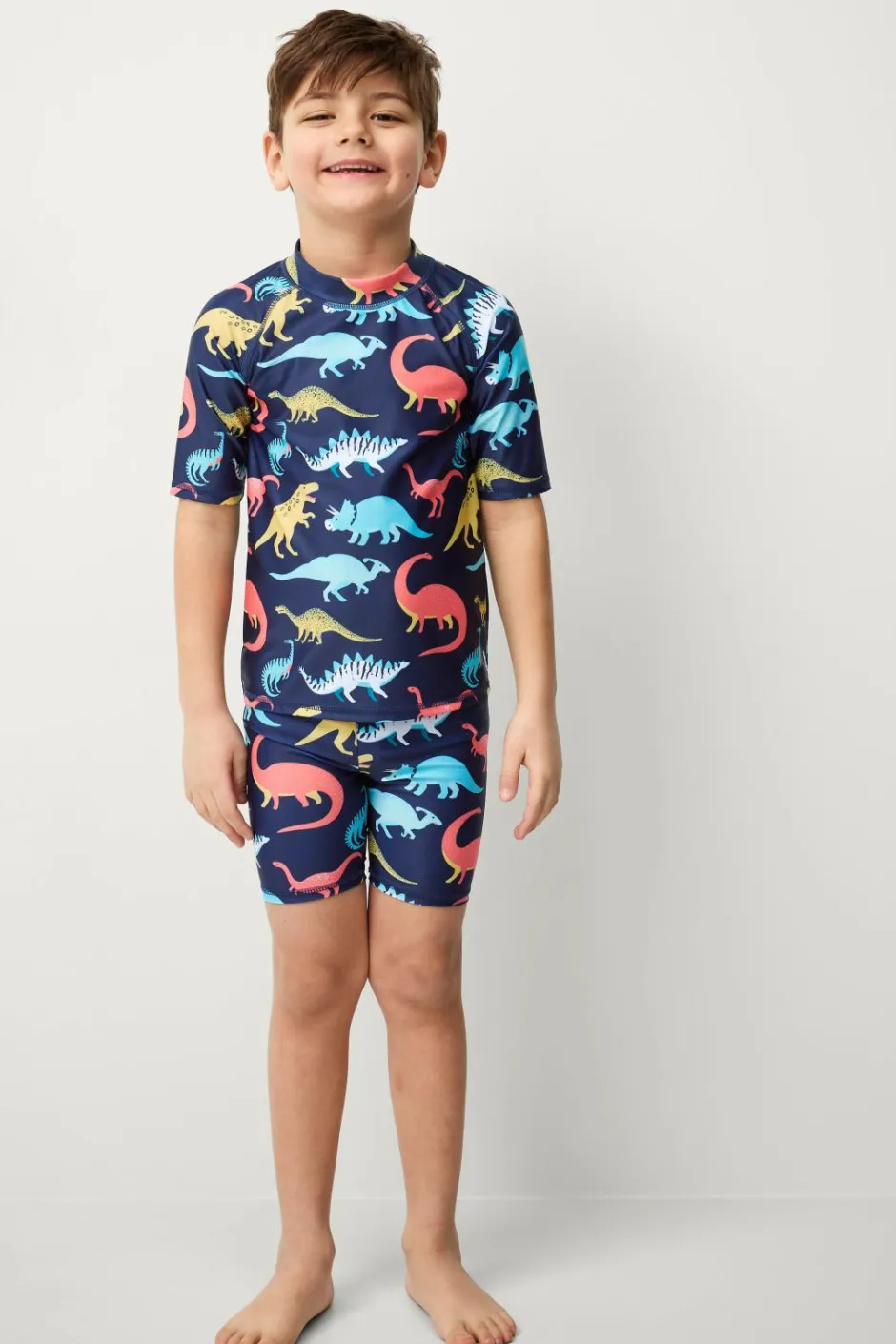Clearance Collection UV-sæt med top og shorts Børn Badetøj