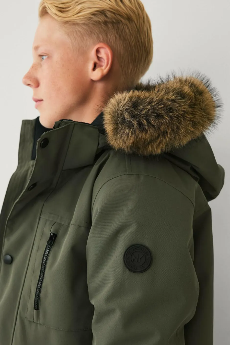 New Collection Vandafvisende polstret parka Børn Overtøj