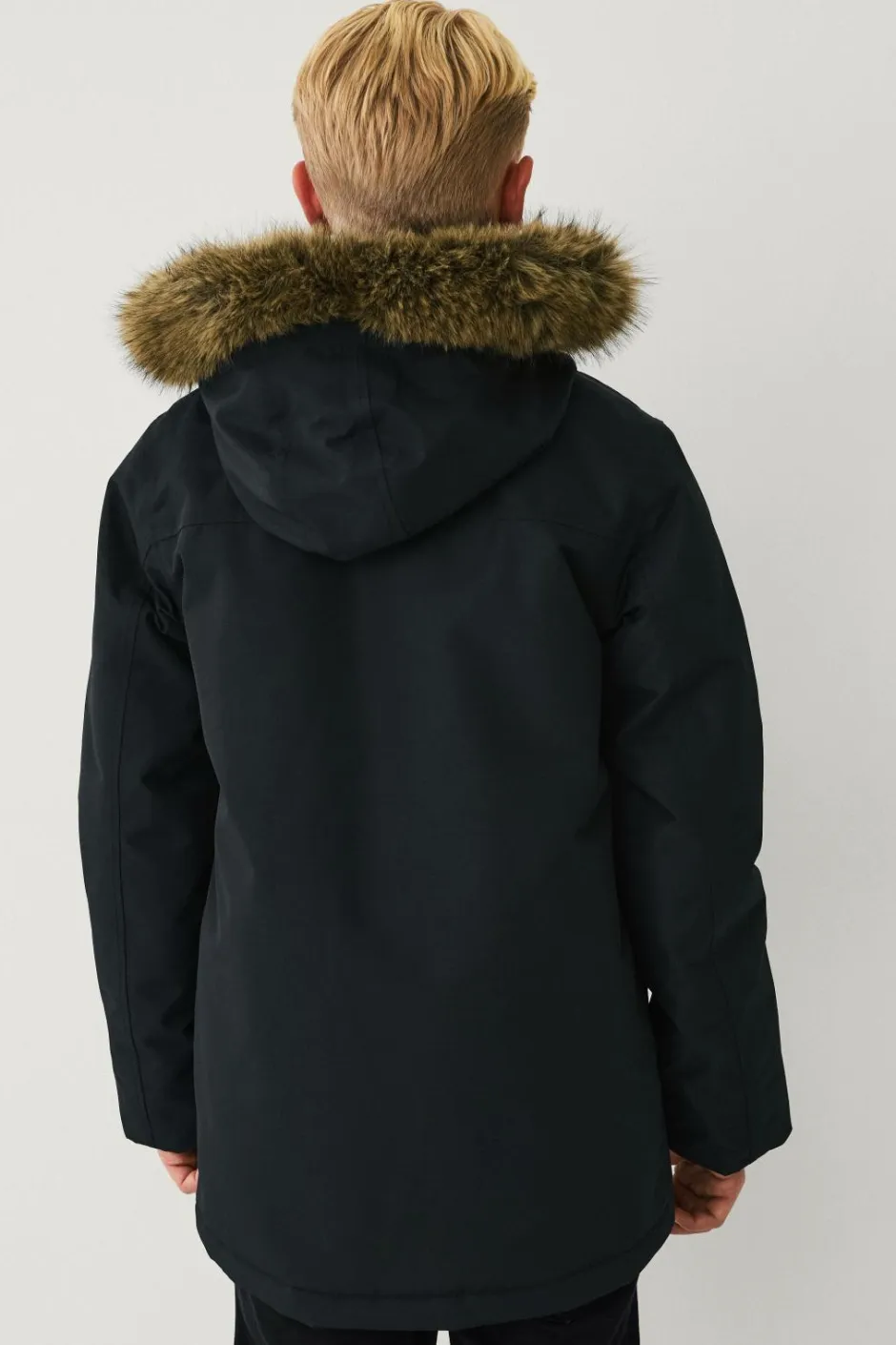 Ellos Collection Vandafvisende polstret parka^Børn Overtøj