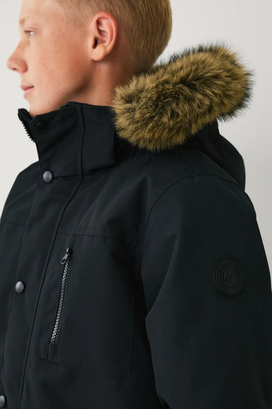 Ellos Collection Vandafvisende polstret parka^Børn Overtøj