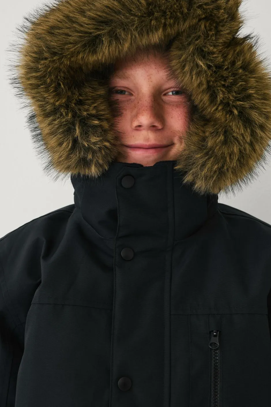Ellos Collection Vandafvisende polstret parka^Børn Overtøj