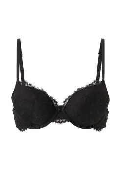 Collection Vatteret push-up-bøjle-bh i blonder Dame Bh'Er