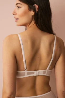 Ellos Collection Vatteret push-up-bøjle-bh i blonder^Dame Bh'Er