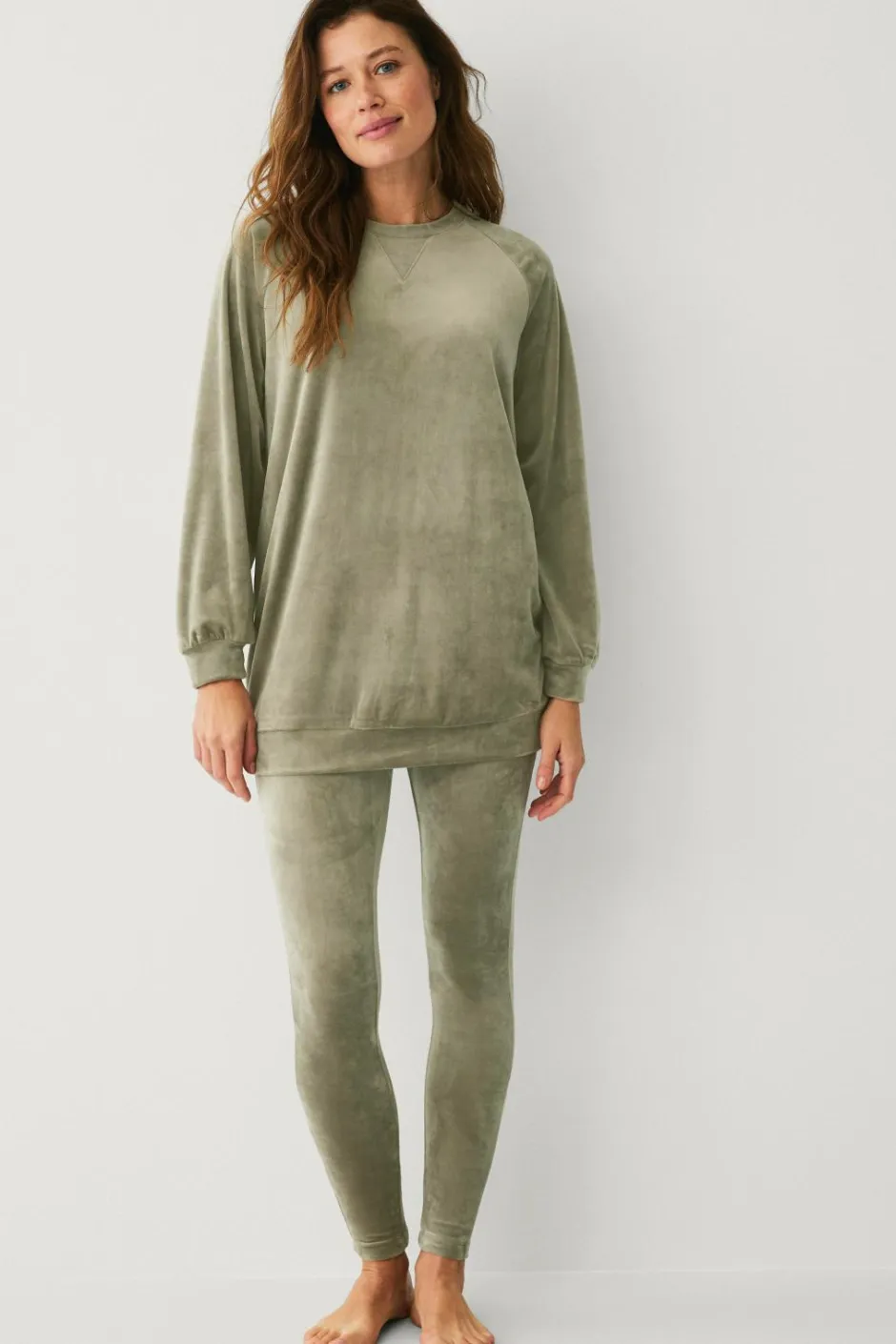 Ellos Collection Veloursweater^Dame Loungewear & Homewear