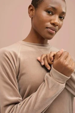 Ellos Collection Veloursweater^Dame Loungewear & Homewear|Sweatshirts & Hoodies