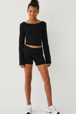 Hot Collection Yoga-shorts Børn Træningstøj