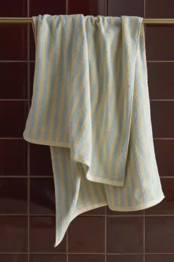 Ellos Home Badehåndklæde Stripe 70x140cm^ Badeværelsestekstiler