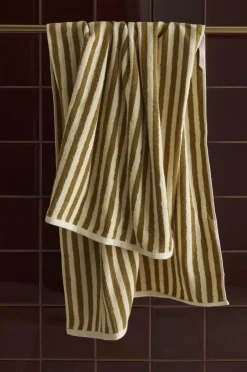 Ellos Home Badehåndklæde Stripe 70x140cm^ Badeværelsestekstiler
