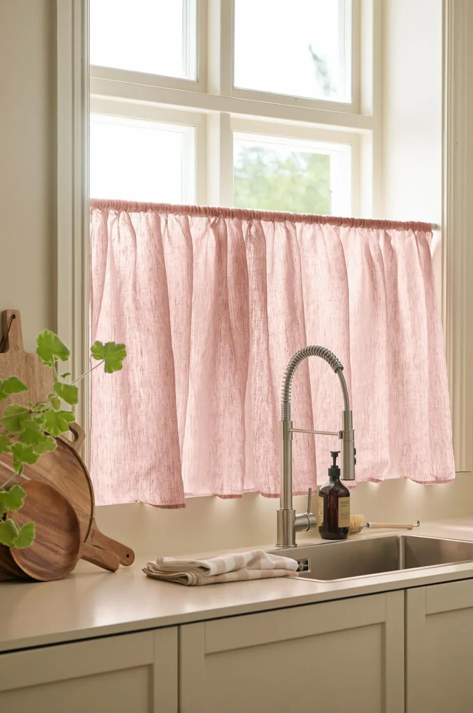 Online Home Café-gardin Malva Gardinkapper