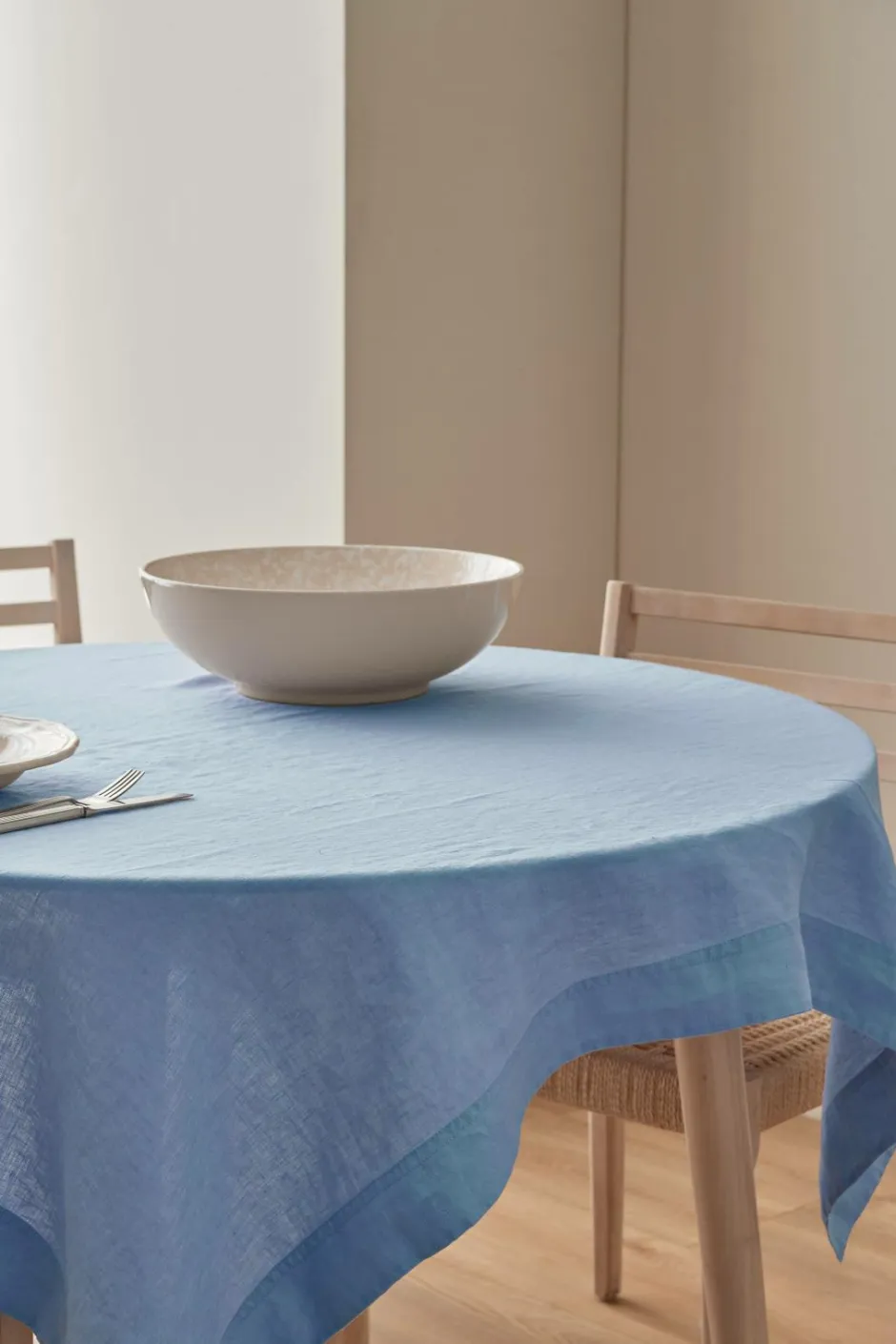 Ellos Home Dug Malva i 100% hør 140x140 cm^ Borddækning & Servering|Bordtekstiler