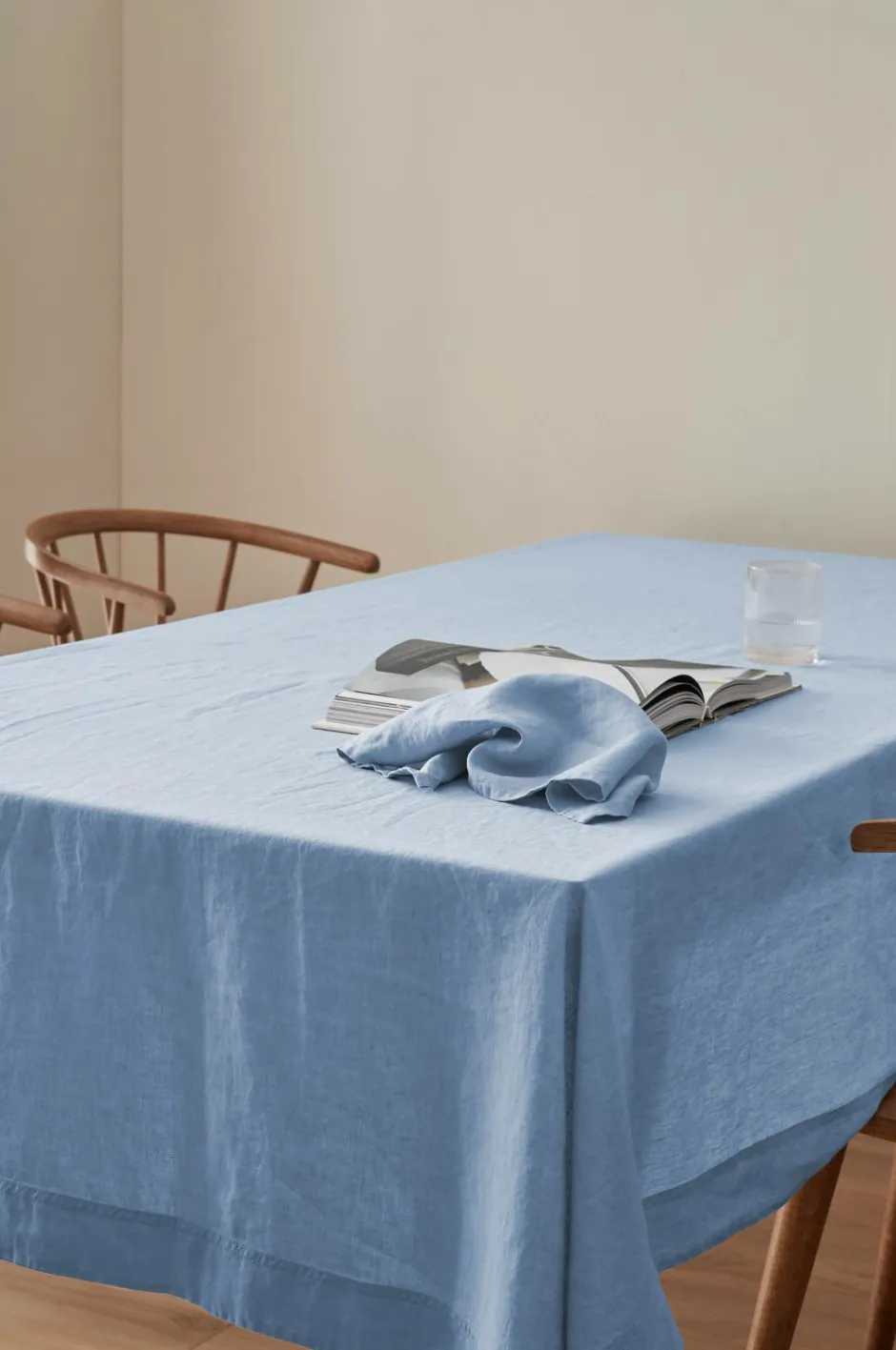 Clearance Home Dug Malva i 100% hør Borddækning & Servering