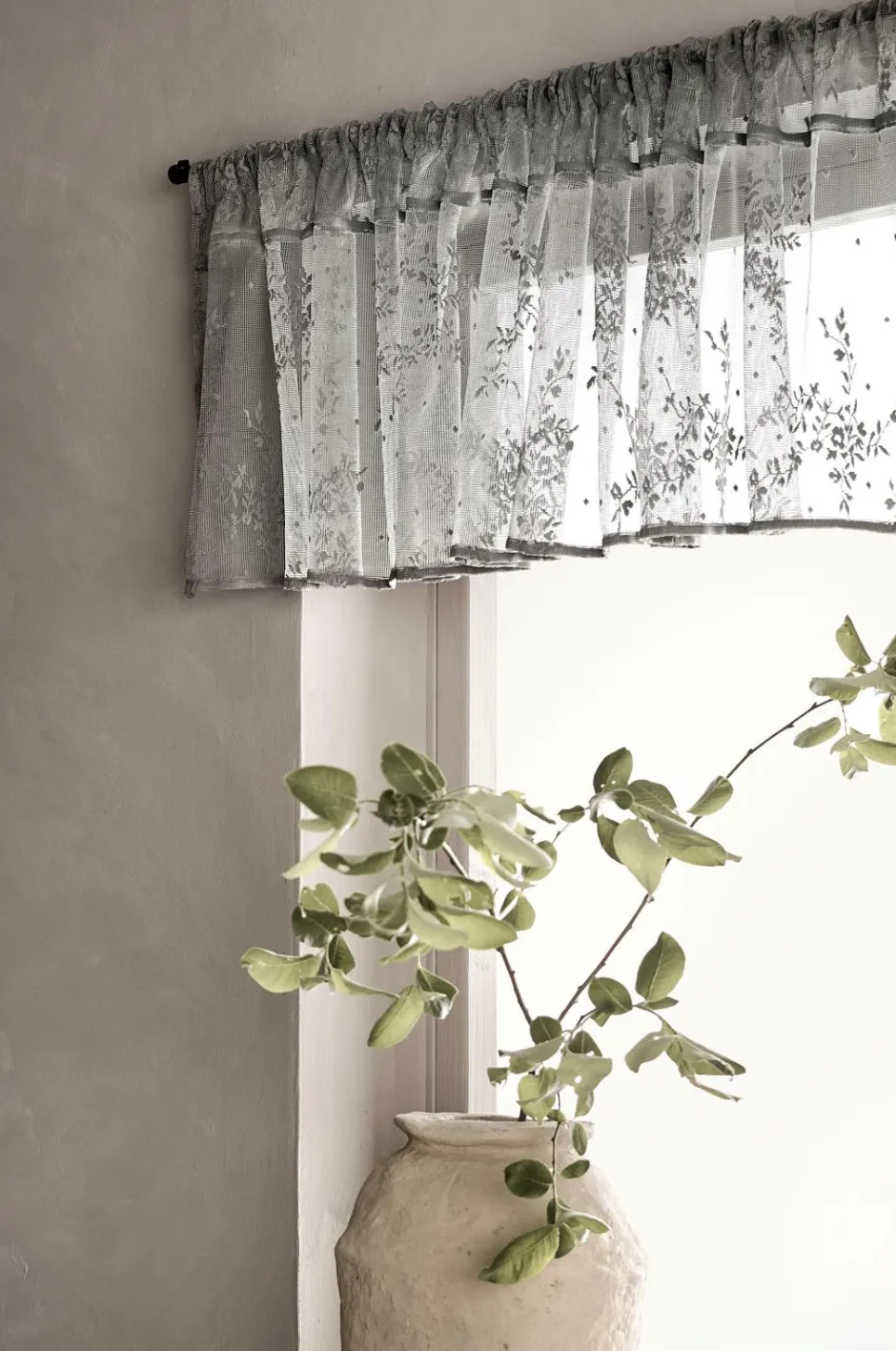 Hot Home Gardinkappe Lise Julegardiner|Gardinkapper