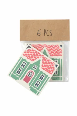 Clearance Home Gaveetiketter Double Hangtag 6-pak Gavepapir & Tilbehør