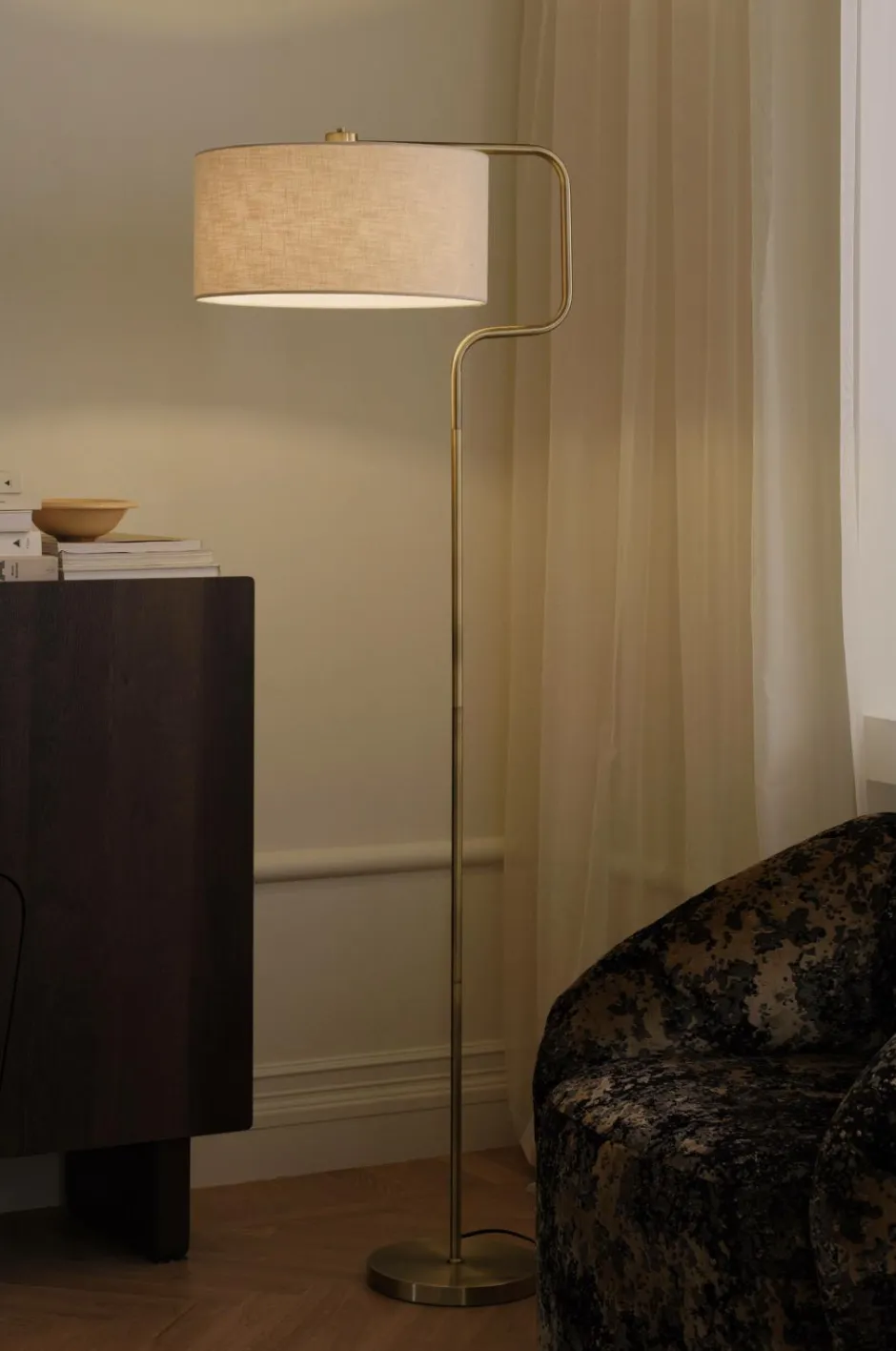 Clearance Home Gulvlampe Josho Gulvlamper