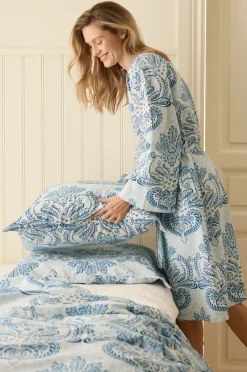 Ellos Home Kimono Juliett Medallion i vasket bomuld^ Homewear