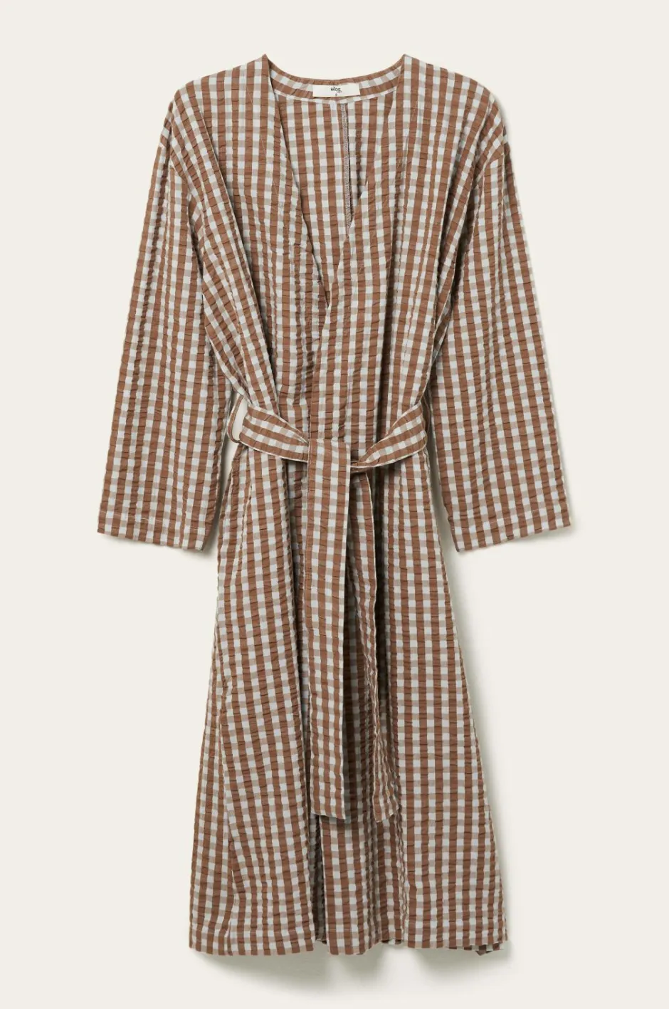 Ellos Home Kimono Nell Check Kimono^ Homewear