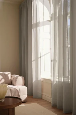 Discount Home KIRA skræddersyet gennemsigtigt gardin Gardiner Efter Mål