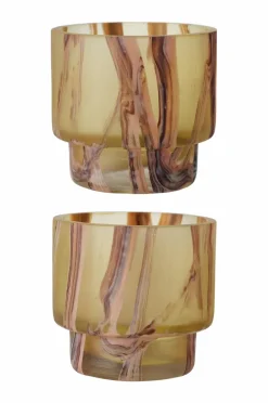 Hot Home Lanterne Leona højde 8 cm 2-pak Lysestager & Lanterner
