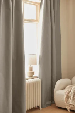 Hot Home Mørklægningsgardin Hedda 1-pak Gardinlængder Med Rynkebånd|Mørklægningsgardiner