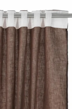 Discount Home Multibåndslængde Malva 2-pak i 100% hør Persienner|Hørgardiner