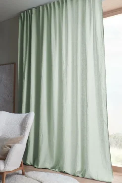 Outlet Home Multibåndslængde Malva Wide ekstra bred, 1 stk. i 100% hør Hørgardiner|Gardinlængder Med Rynkebånd