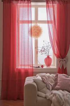 New Home Multibåndsgardin Edda 2-pak Gardinlængder Med Rynkebånd