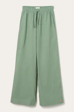 Ellos Home Natbukser Pyjama Pant Elly i genanvendt halvlinned^ Homewear