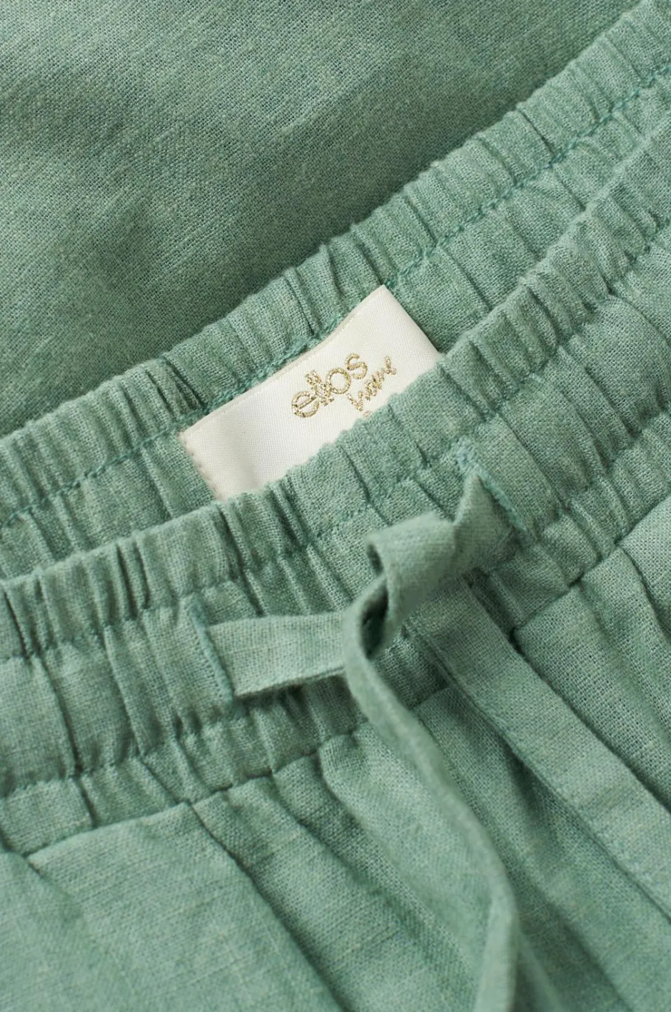 Ellos Home Natbukser Pyjama Pant Elly i genanvendt halvlinned^ Homewear