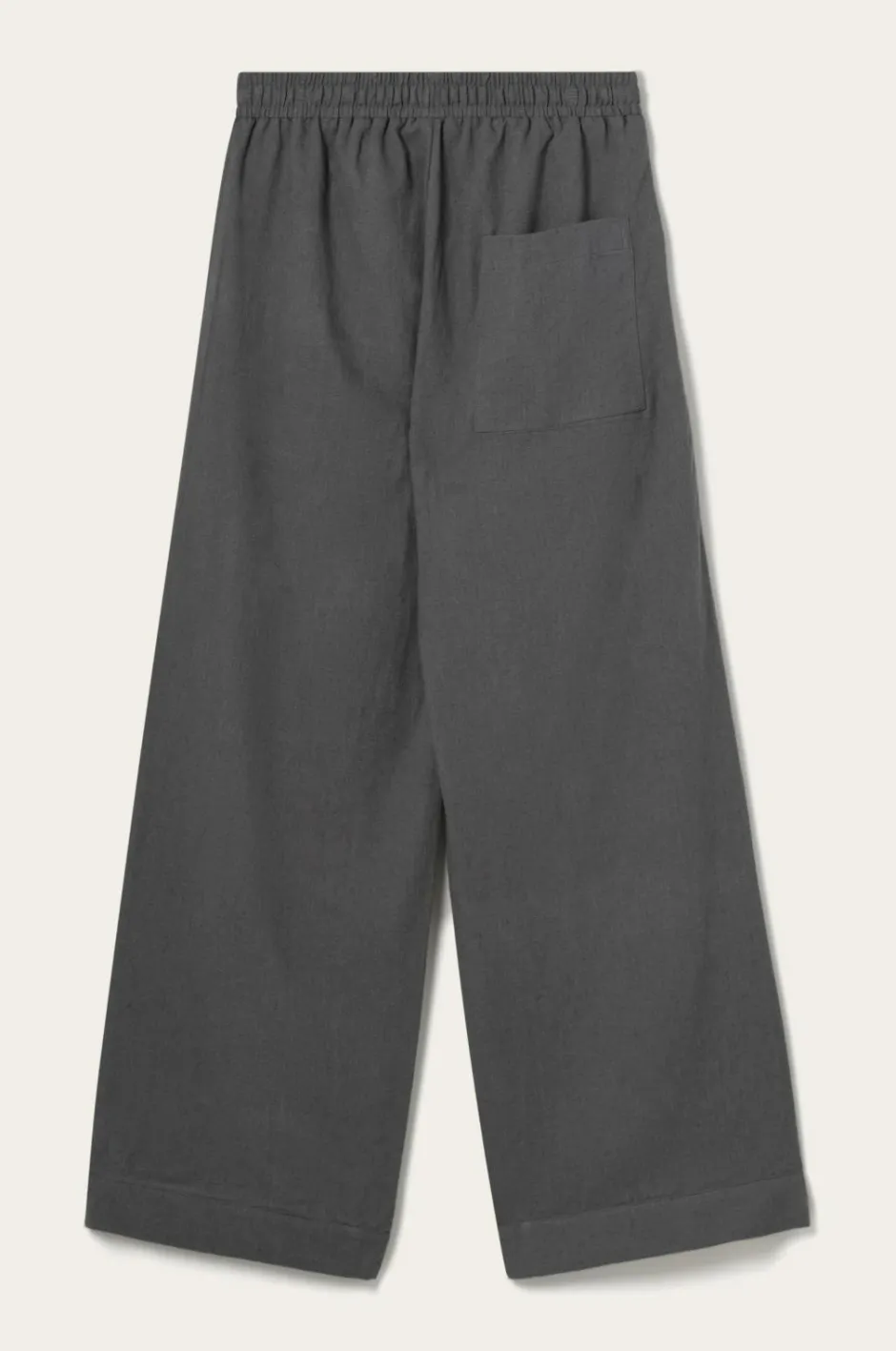 Hot Home Natbukser Pyjama Pant Elly i genanvendt halvlinned Homewear