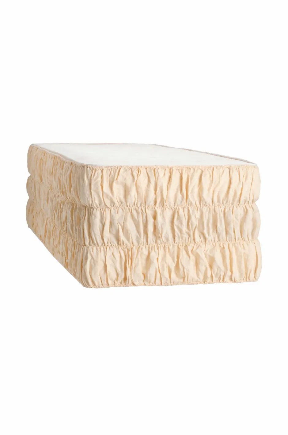 Ellos Home Polstring af seng Candice Elastic 60 cm i hør^ Sengekapper