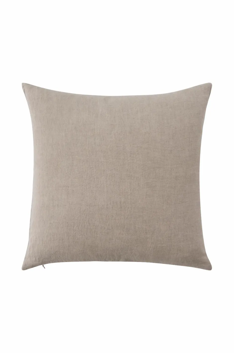 Clearance Home Pudebetræk Candice Zip i vasket hør 50x50 cm Pyntepuder & Betræk