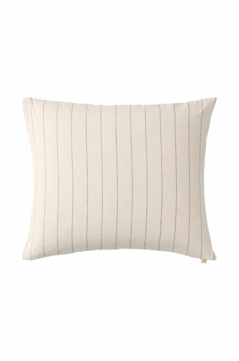 Discount Home Pudebetræk Elly Thin Stripe i genanvendt halvlinned Pudebetræk
