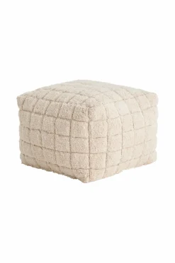 Hot Home Puf Puff Check 59x59 cm Puffer & Fodskamler