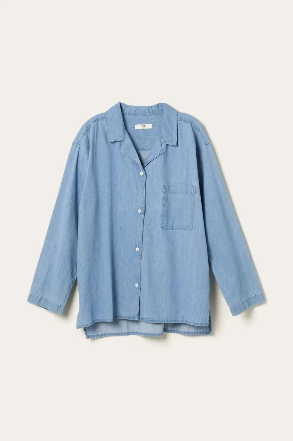 Ellos Home Pyjamasskjorte Denim^ Homewear