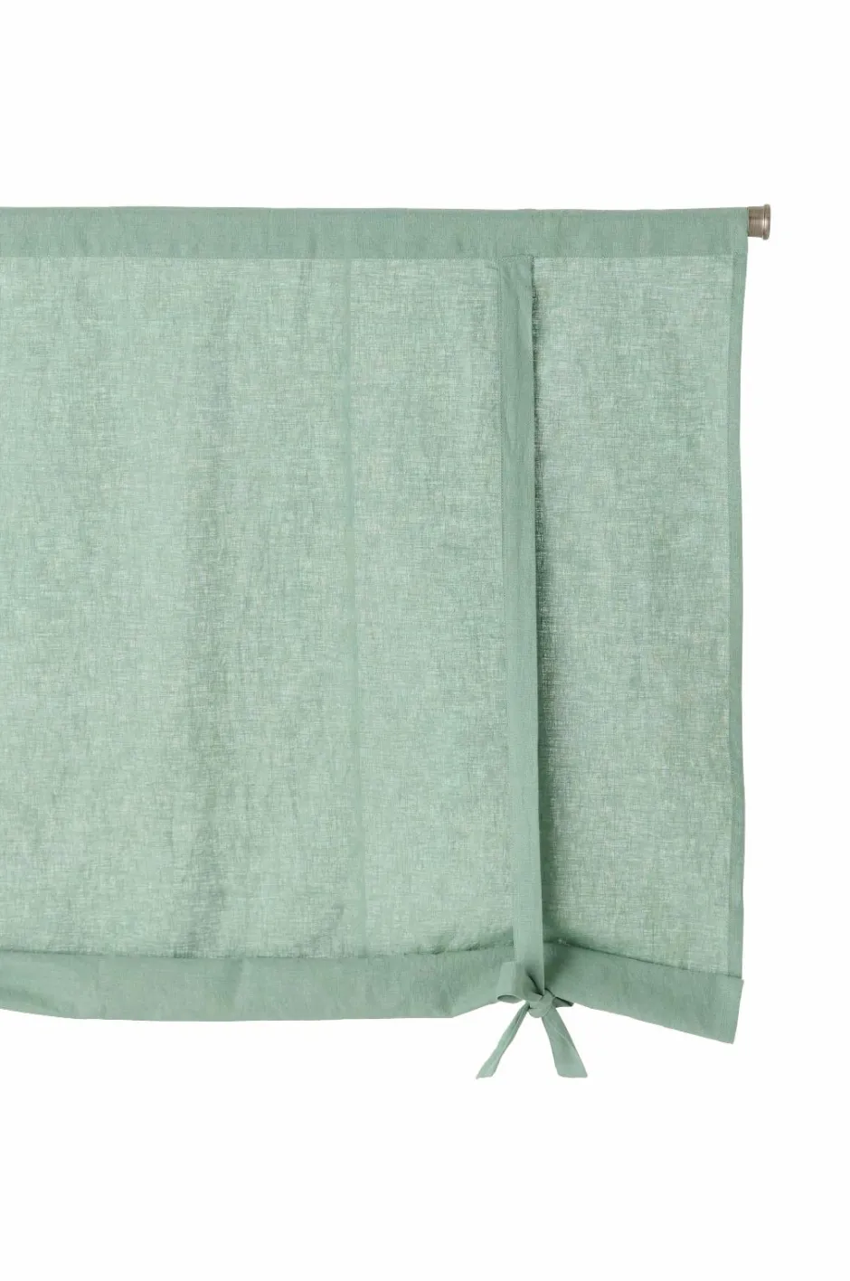Ellos Home Roll up-gardin Elly i genanvendt halvlinned^ Gardinkapper