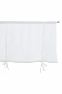 Outlet Home Roll up-gardin af vasket hør Candice Foldegardiner|Hørgardiner