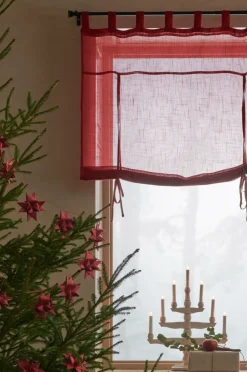 Outlet Home Roll up-gardin Lara Julegardiner|Foldegardiner