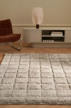 Ellos Home Ryatæppe Alba Check Shaggycarpet^ Luv- & Ryatæpper