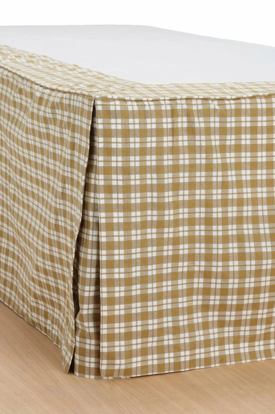 Ellos Home Sengekappe Sonneli Check i bomuld højde 52 cm^ Sengekapper