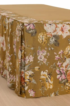 Online Home Sengekappe Candice Rose i vasket linned 52 cm Sengekapper