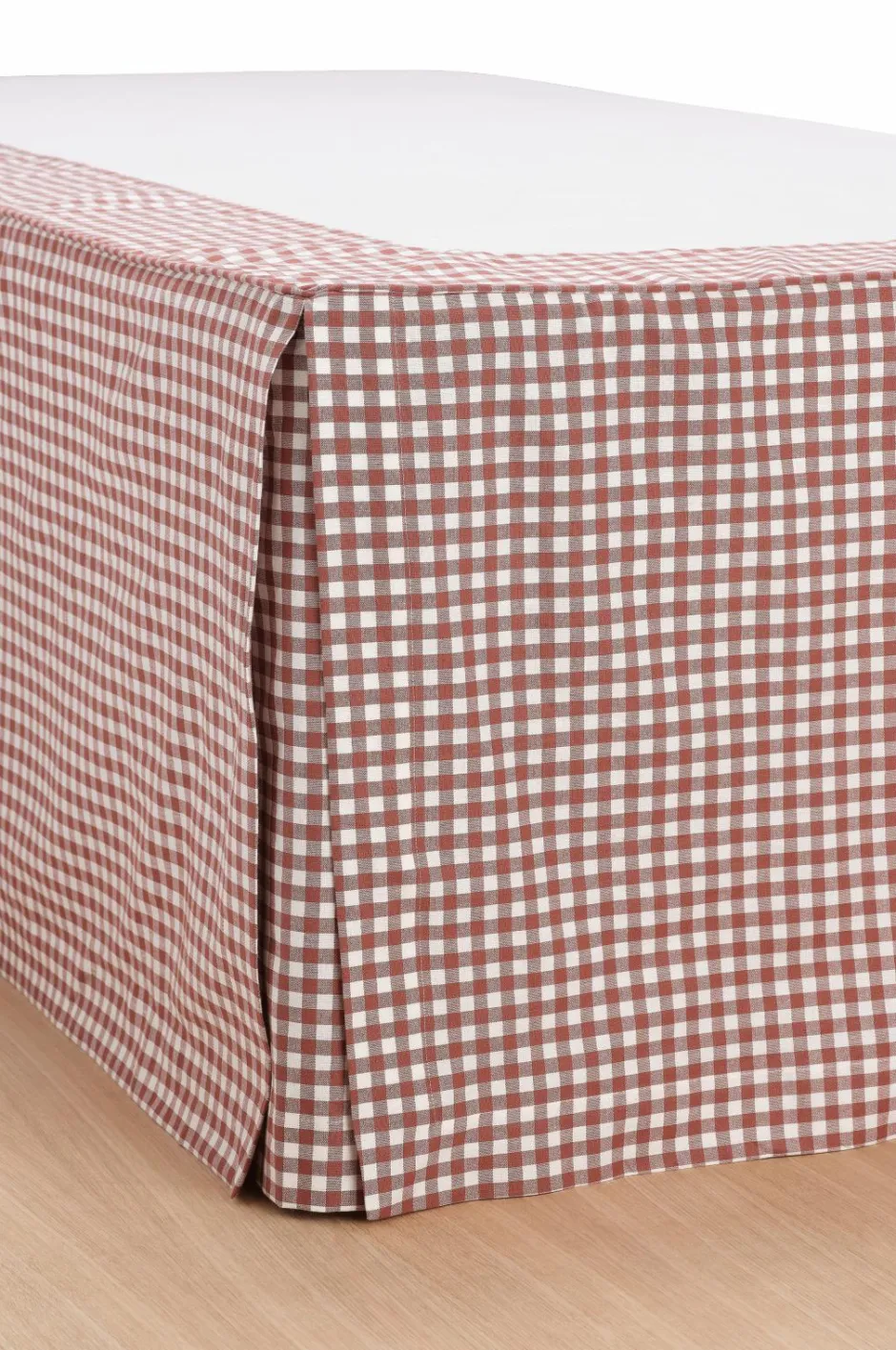 Ellos Home Sengekappe Sonneli Check i bomuld højde 52 cm^ Sengekapper
