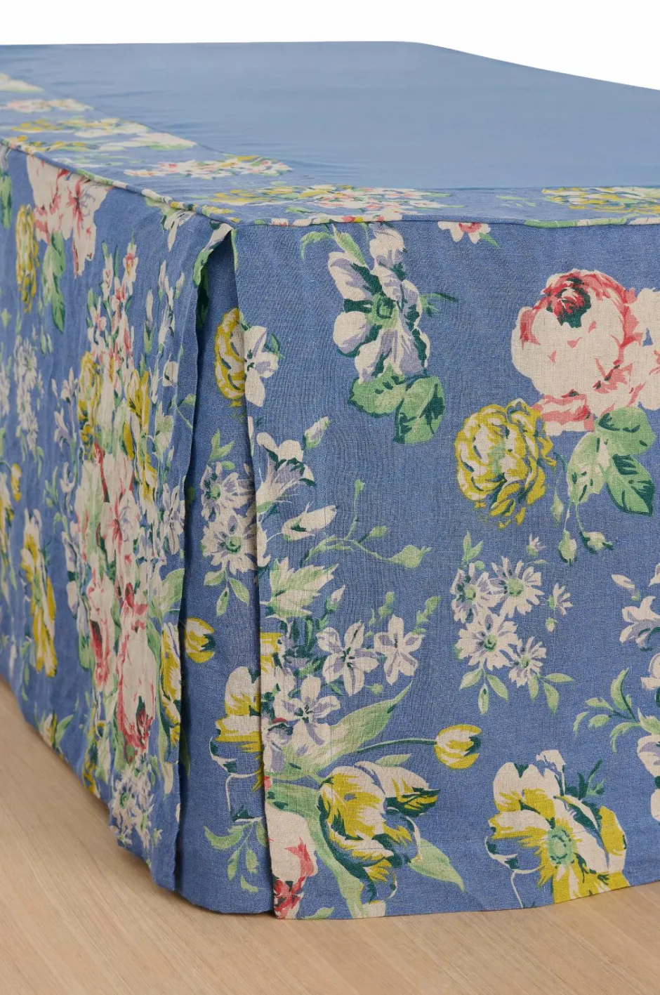 Ellos Home Sengekappe Candice Rose i vasket linned 52 cm^ Sengekapper