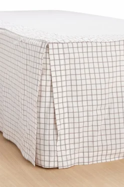 Sale Home Sengekappe Sonneli Check i bomuld højde 52 cm Sengekapper