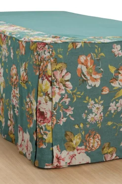 Home Sengekappe Candice Rose i vasket linned 52 cm Sengekapper
