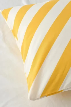 Outlet Home Sengesæt Diagonal Stripe i bomuld 2 dele Dynebetræk|Sengesæt