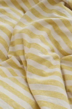 Clearance Home Sengesæt Elly Classic Stripe i genanvendt halvlinned 2 eller 3 stykker Dynebetræk|Sengesæt