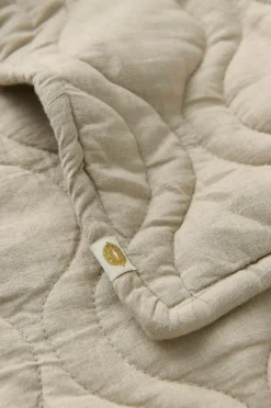 Sale Home Sengetæppe Elly Quilted i genanvendt halvlinned Sengetæpper