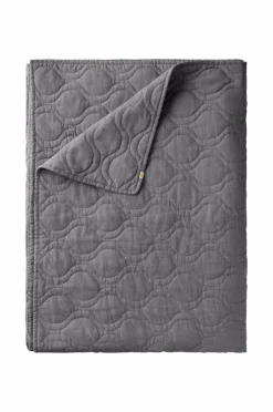 Home Sengetæppe Elly Quilted i genanvendt halvlinned Sengetæpper