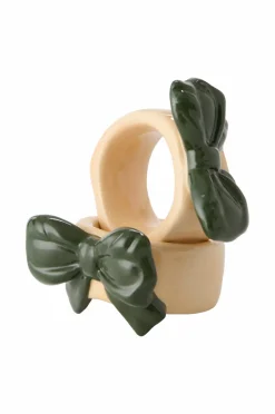 Outlet Home Servietringe Bow 4-pak Borddækning & Servering|Bordtekstiler