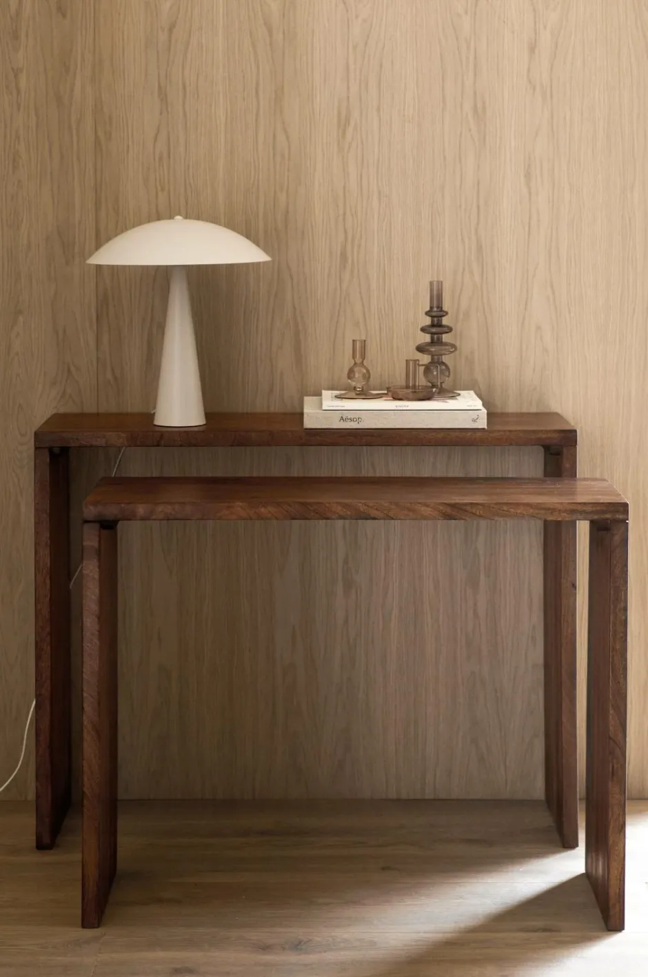 Ellos Home Sidebord / skrivebord Helle, sæt med 2^ Reoler Og Opbevaring